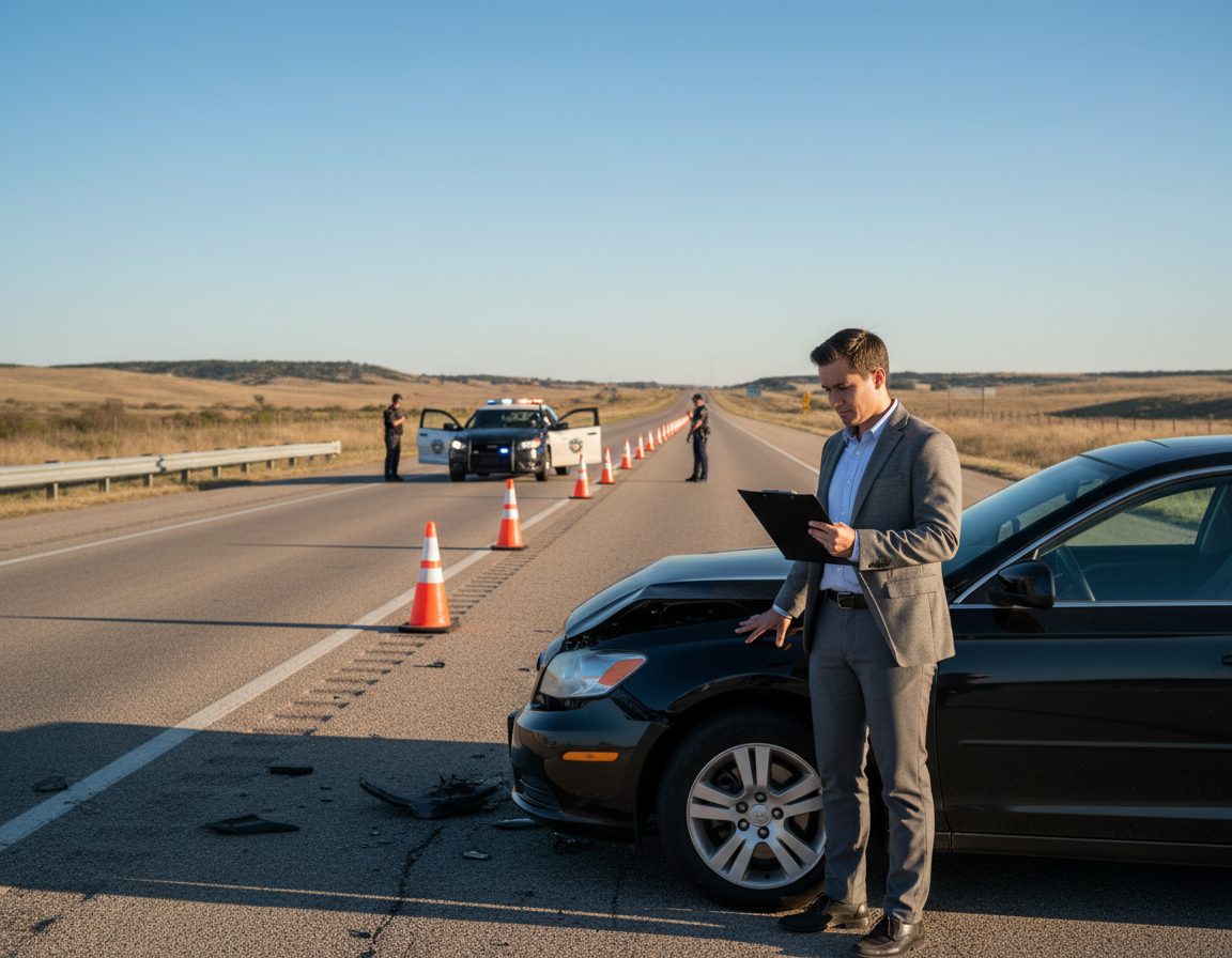 ¿Qué Hacer Después de un Accidente Automovilístico en Texas?