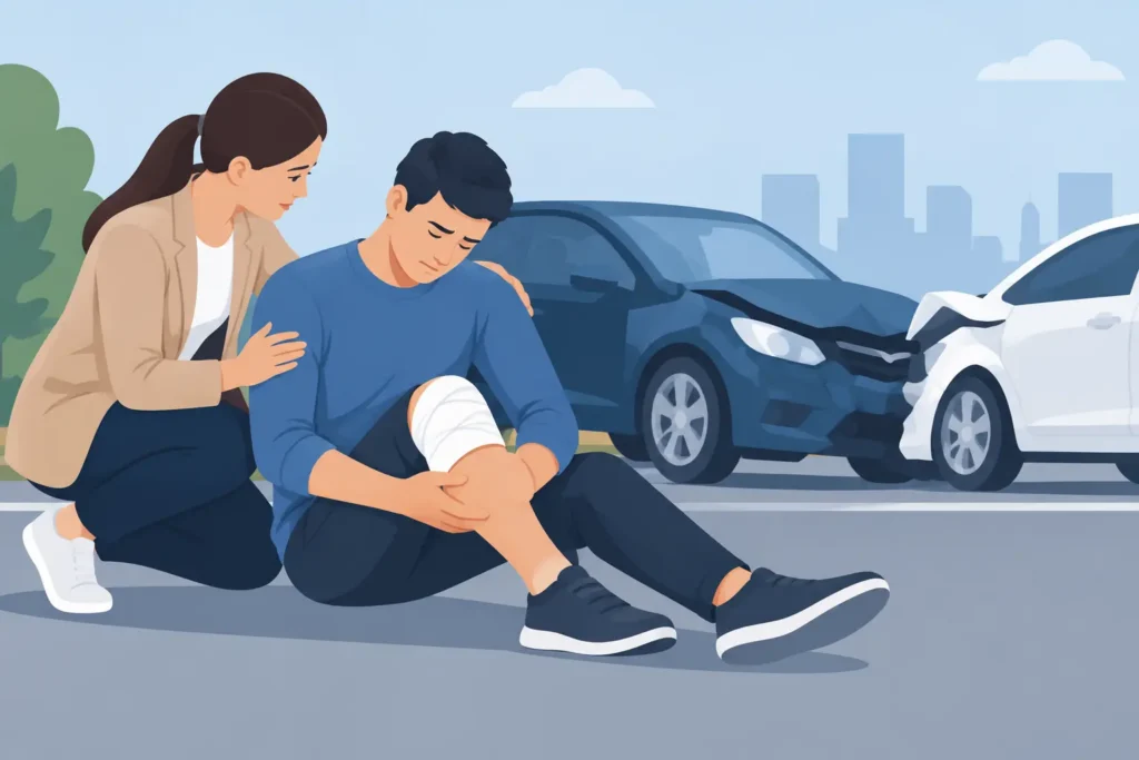 Lesiones personales después de un accidente