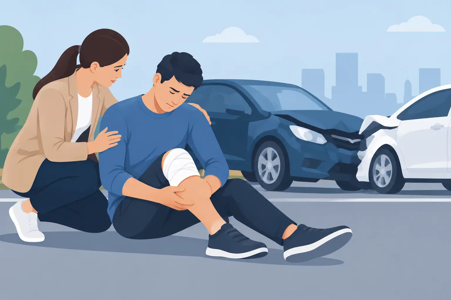 Lesiones personales después de un accidente