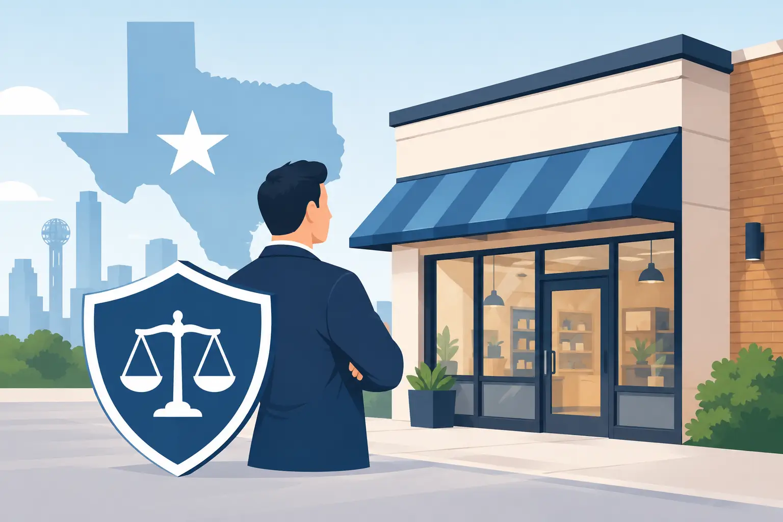 Responsabilidad de locales comerciales en Texas