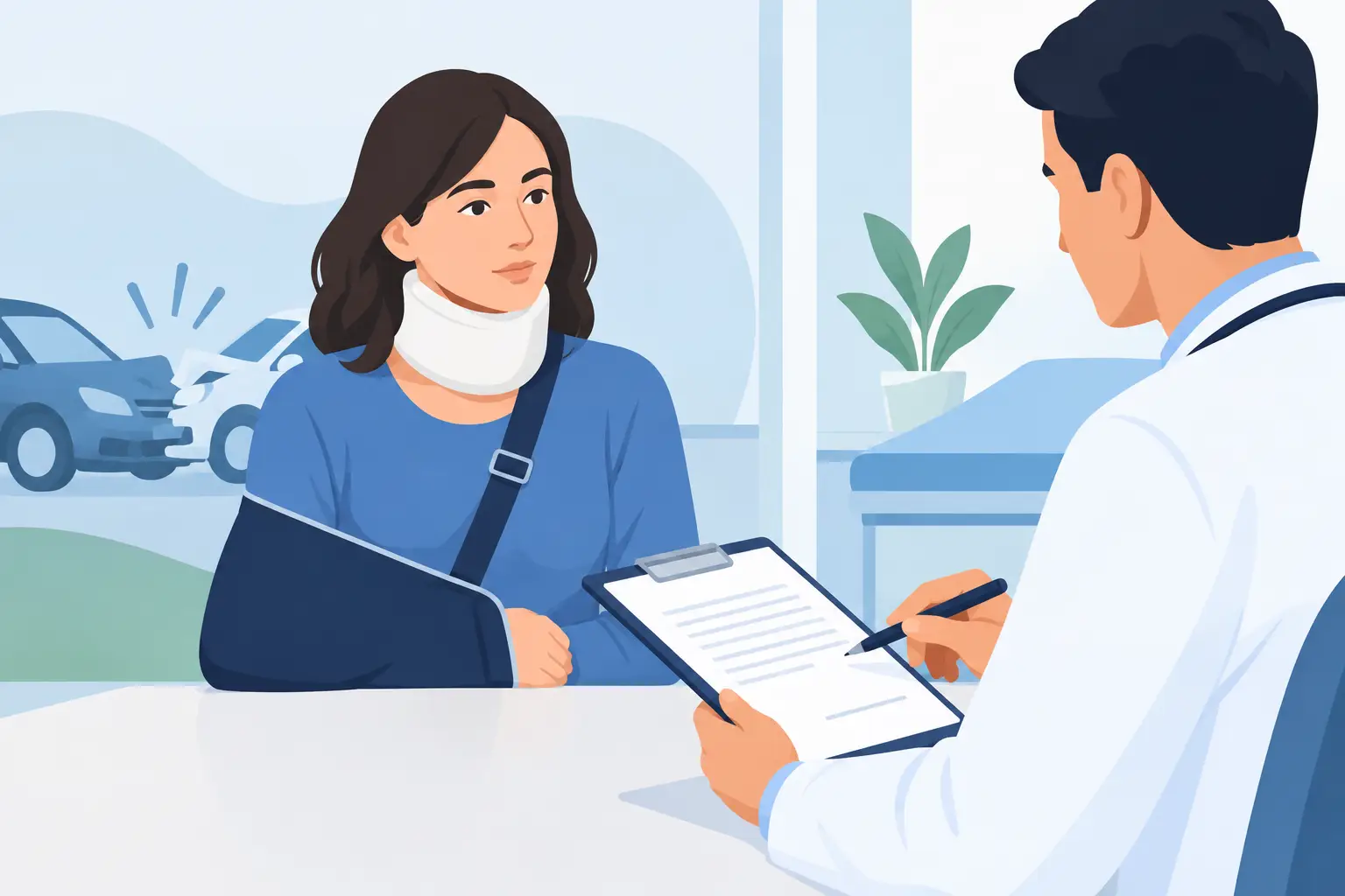 ¿Debo firmar autorización médica tras un accidente?